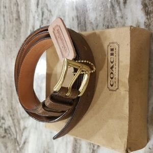 Coach Belt New In Box Never Used